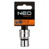 NEO TOOLS Nasadni ključ 3/8", 17 mm, CrV
